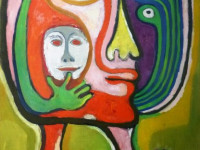 Sala Harry Recanati - Raquel Forner - Argentina - oleo sobre tela - 100 x 70 cms